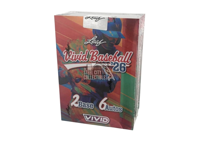 2026 Leaf Vivid Baseball Hobby Box