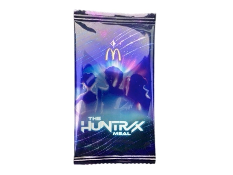 2026 McDonald's KPop Demon Hunters The Huntrix Photocard Pack Promotional Meal Exclusive Pack Trading Card