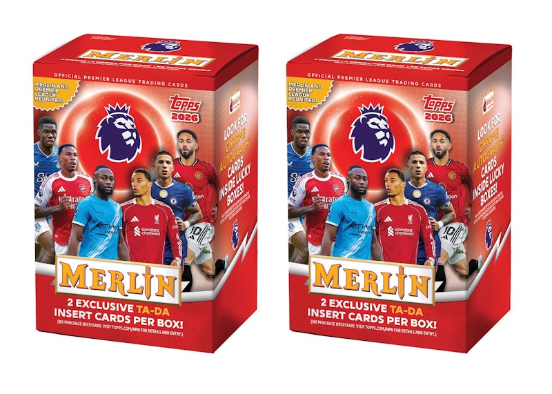 2026 Merlin Premier League Value Box 2x Lot