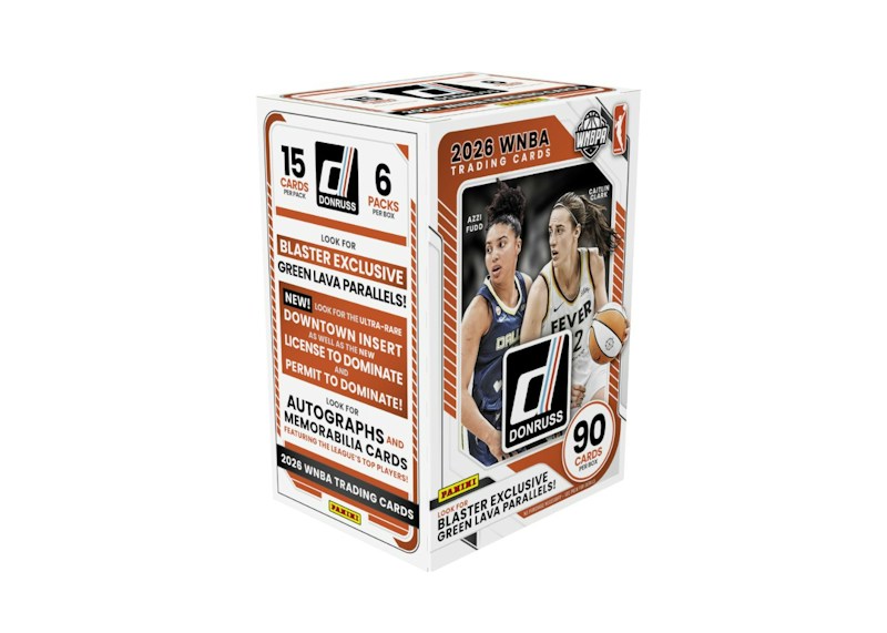 2026 Panini Donruss WNBA Trading Card Blaster Box
