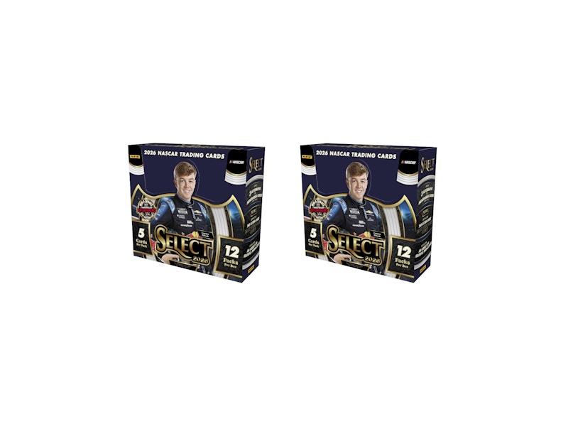 2026 Panini Select Racing Hobby Box 2x Lot