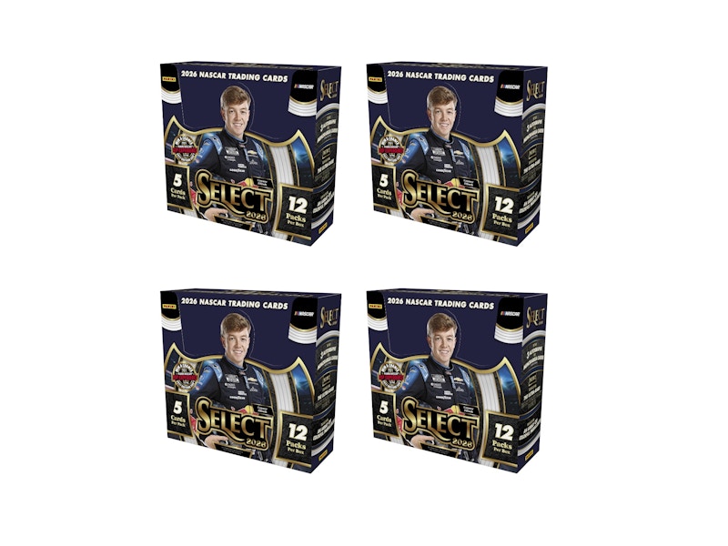 2026 Panini Select Racing Hobby Box 4x Lot