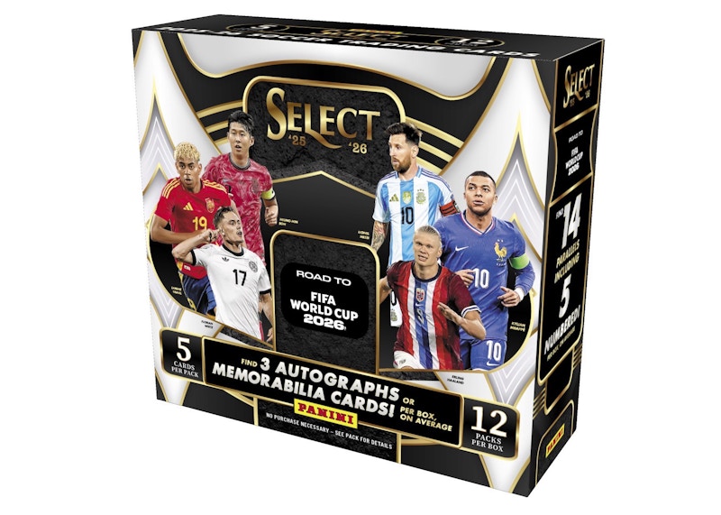 2026 Panini Select Road to FIFA World Cup Soccer Hobby Box - 2026 - US