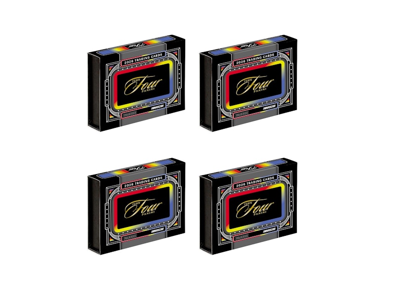 2026 Panini Turn Four Racing Hobby Box 4x Lot