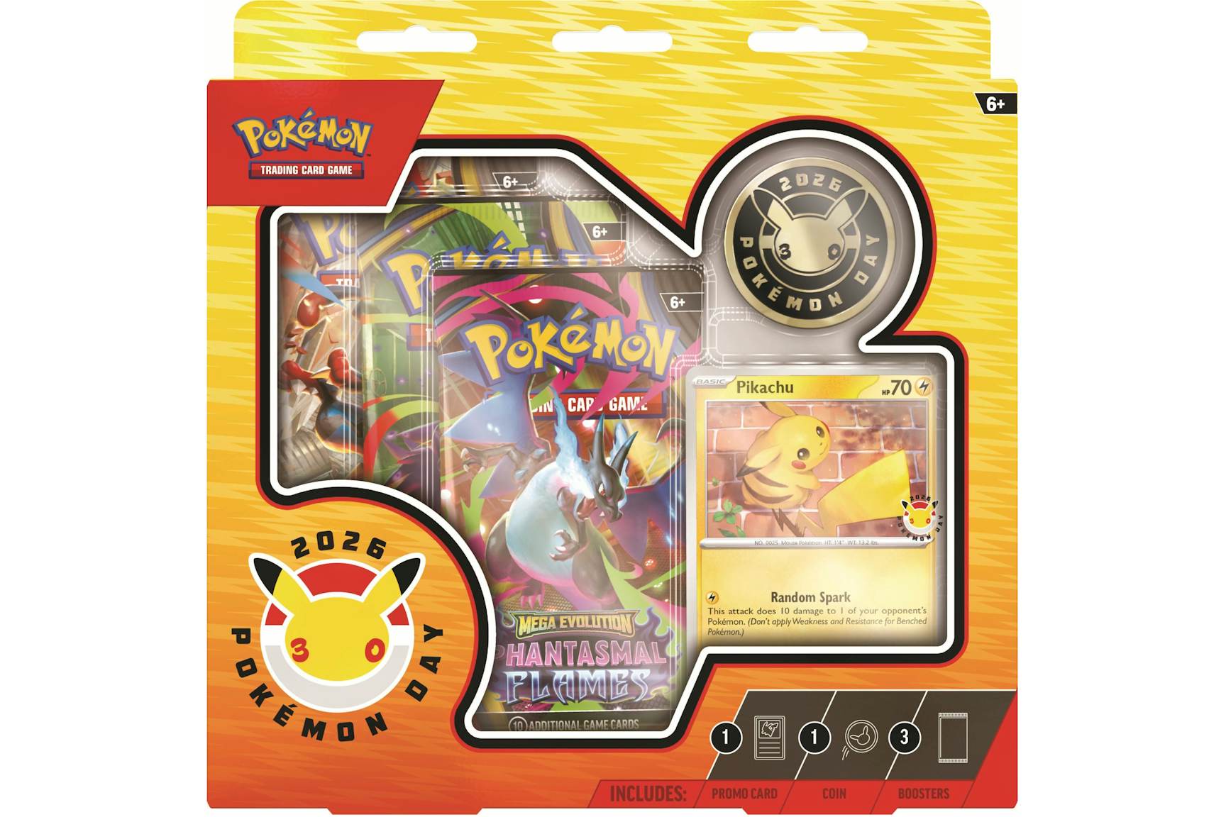 2026 PokéMon Day Pikachu Collection (30th Anniversary)