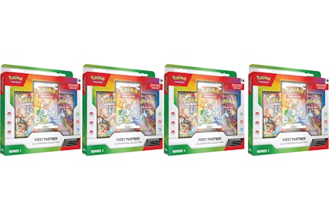 2026 Pokmon First Partner Illustration Collection Series 1 Box 4x Lot - 2026 - US 2026 Pokmon First Partner Illustration Collection Series 1 Box 4x Lot - 2026 - US