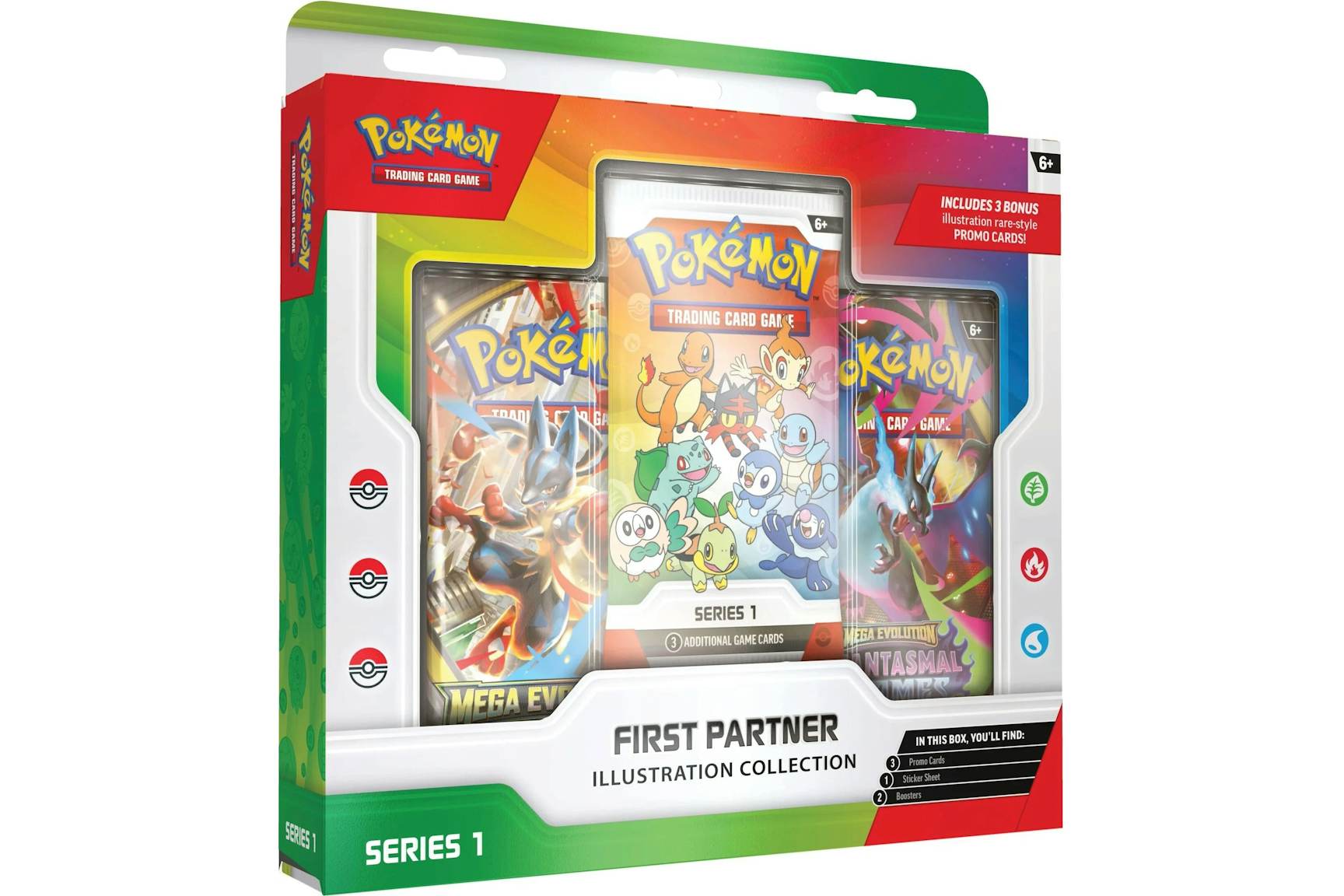 2026 Pokémon First Partner Illustration Collection Series 1 Box - 2026 - US