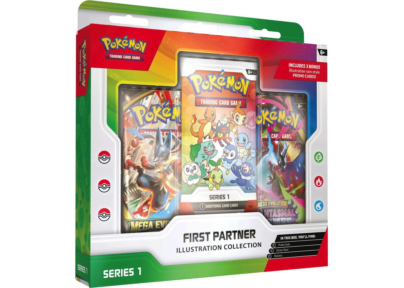 2026 Pokémon First Partner Illustration Collection Series 1 Box - 2026 - US