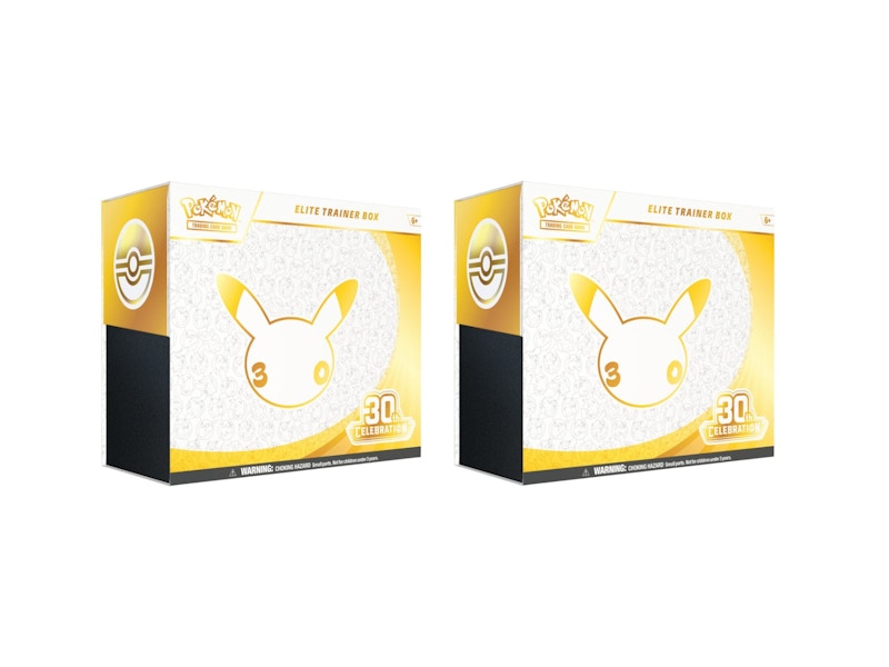 2026 Pokémon Mega Evolution 30th Celebration Elite Trainer Box 2x Lot