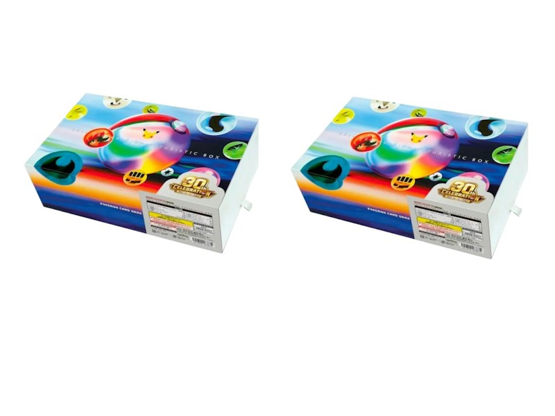 2026 Pokémon Mega Evolution 30th Celebration Futuristic Box (Japanese) 2x Lot
