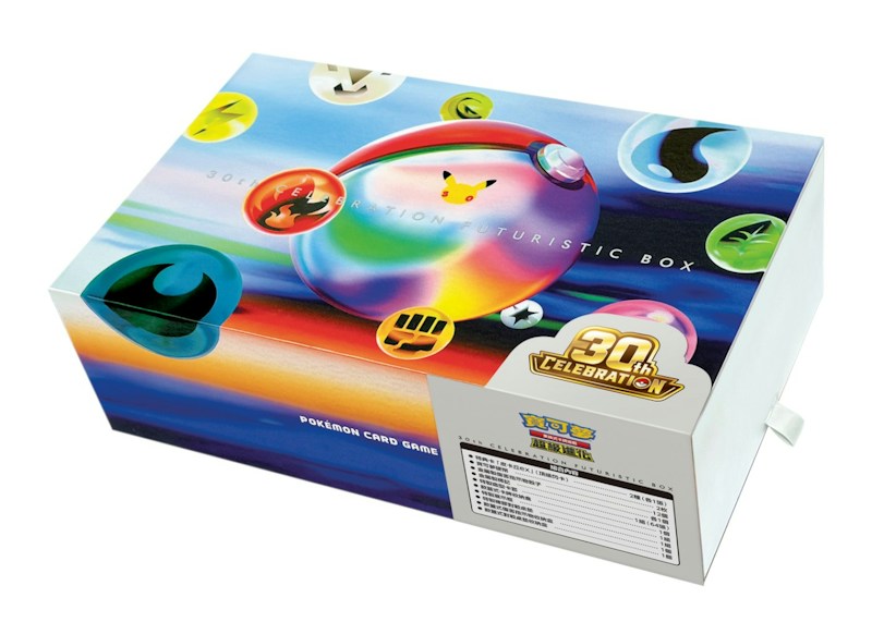 2026 Pokémon Mega Evolution 30th Celebration Futuristic Box (Traditional Chinese)