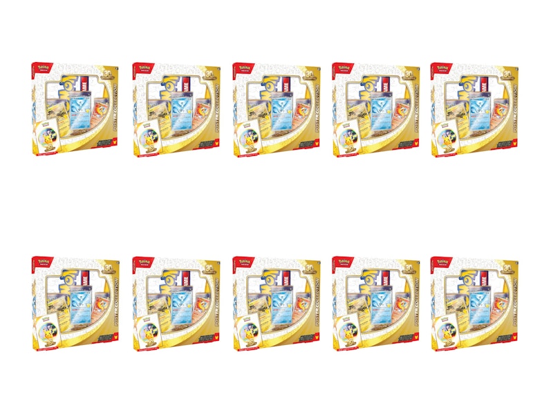 2026 Pokémon Mega Evolution 30th Celebration Poster Collection 10x Lot