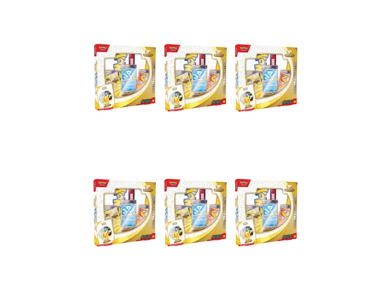 2026 Pokémon Mega Evolution 30th Celebration Poster Collection 6x Lot