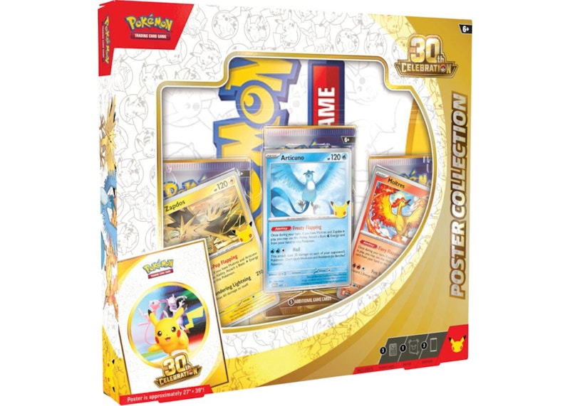2026 Pokémon Mega Evolution 30th Celebration Poster Collection