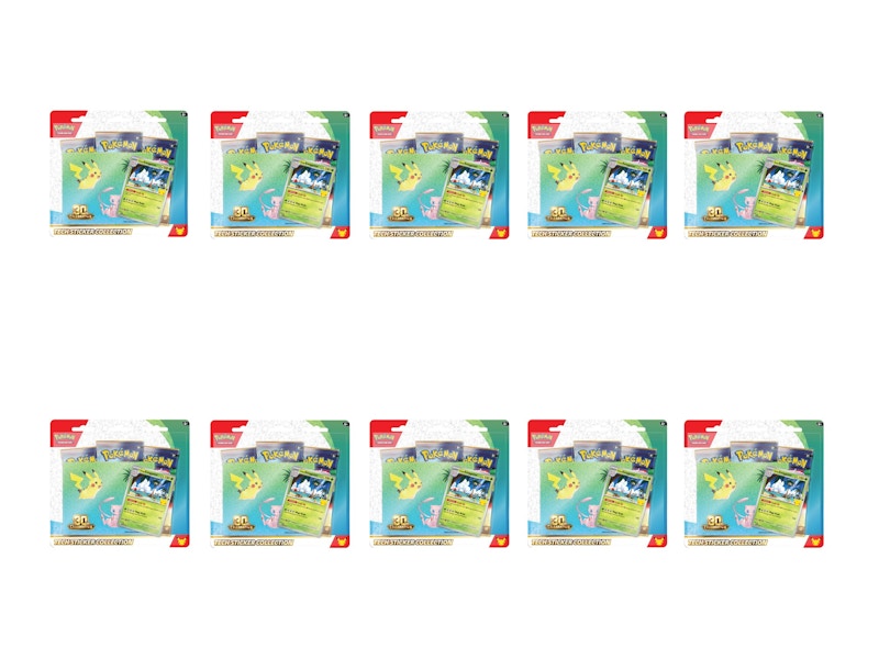 2026 Pokémon Mega Evolution 30th Celebration Tech Sticker Collection : Exeggutor Promo 10x Lot