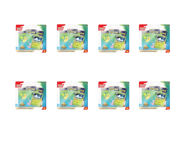 2026 Pokémon Mega Evolution 30th Celebration Tech Sticker Collection : Exeggutor Promo 8x Lot