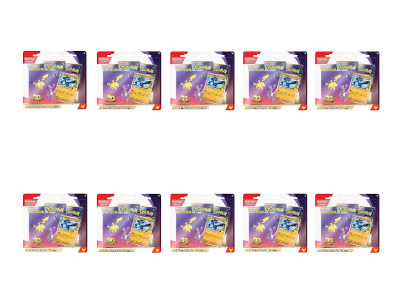 2026 Pokémon Mega Evolution 30th Celebration Tech Sticker Collection : Lucario Promo 10x Lot