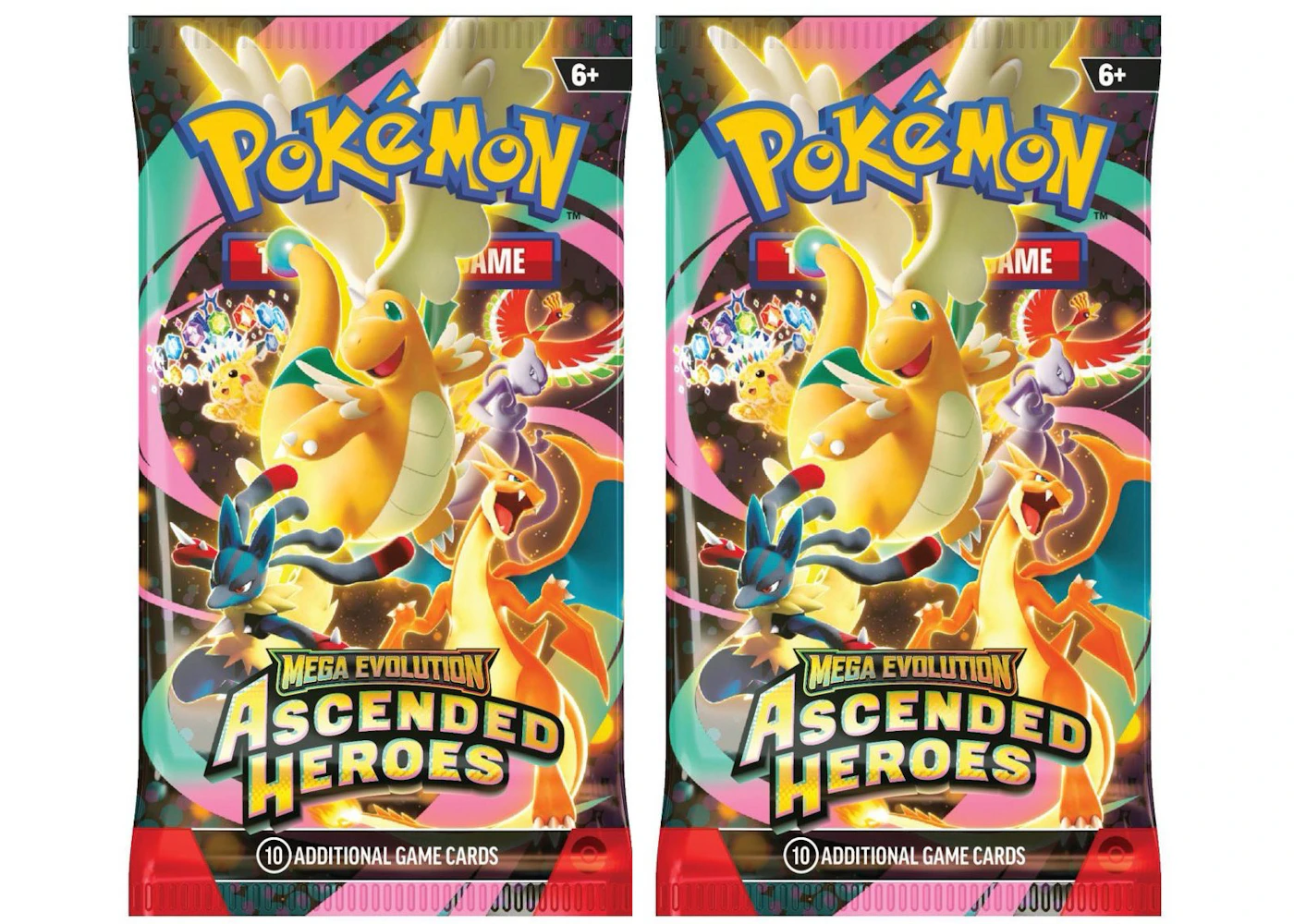 2026 Pokmon Mega Evolution Ascended Heroes Booster Pack 2x Lot - 2026 - US 2026 Pokmon Mega Evolution Ascended Heroes Booster Pack 2x Lot - 2026 - US