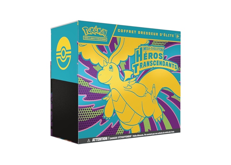 Pokemon 2026 Pokémon Mega Evolution Ascended Heroes French Version (Héros Transcendants) Elite Trainer Box Trading Card