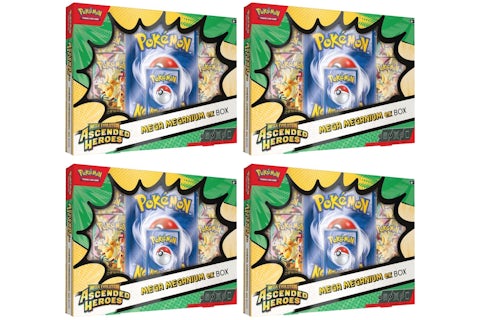 2026 Pokemon Mega Evolution Ascended Heroes Mega Meganium ex Box 4x Lot - 2026 - US 2026 Pokemon Mega Evolution Ascended Heroes Mega Meganium ex Box 4x Lot - 2026 - US