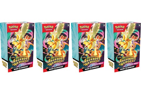 2026 Pokmon Mega Evolution Ascended Heroes Booster Bundle 4x Lot - 2026 - US 2026 Pokmon Mega Evolution Ascended Heroes Booster Bundle 4x Lot - 2026 - US