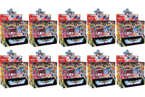 2026 Pokmon Mega Evolution Chaos Rising Booster Box 10x Lot - 2026 - US 2026 Pokmon Mega Evolution Chaos Rising Booster Box 10x Lot - 2026 - US