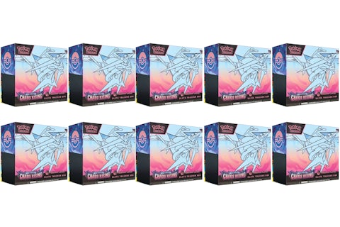 2026 Pokmon Mega Evolution Chaos Rising Pokemon Center Elite Trainer Box 10x Lot - 2026 - US 2026 Pokmon Mega Evolution Chaos Rising Pokemon Center Elite Trainer Box 10x Lot - 2026 - US
