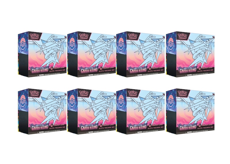 2026 Pokémon Mega Evolution Chaos Rising Pokemon Center Elite Trainer Box 8x Lot