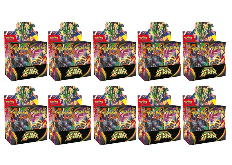 2026 Pokémon Mega Evolution Delta Reign Booster Box 10x Lot