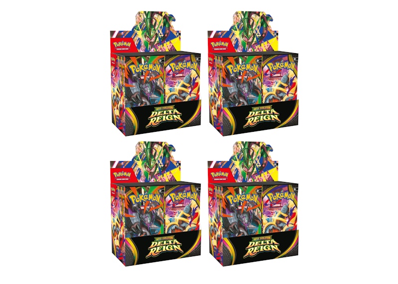 2026 Pokémon Mega Evolution Delta Reign Booster Box 4x Lot