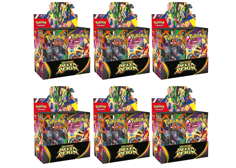 2026 Pokémon Mega Evolution Delta Reign Booster Box 6x Lot
