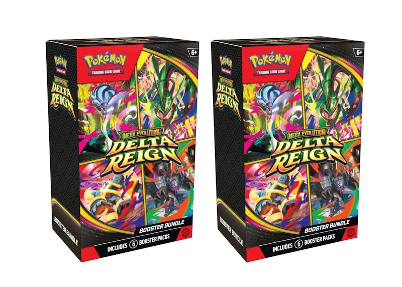2026 Pokémon Mega Evolution Delta Reign Booster Bundle 2x Lot
