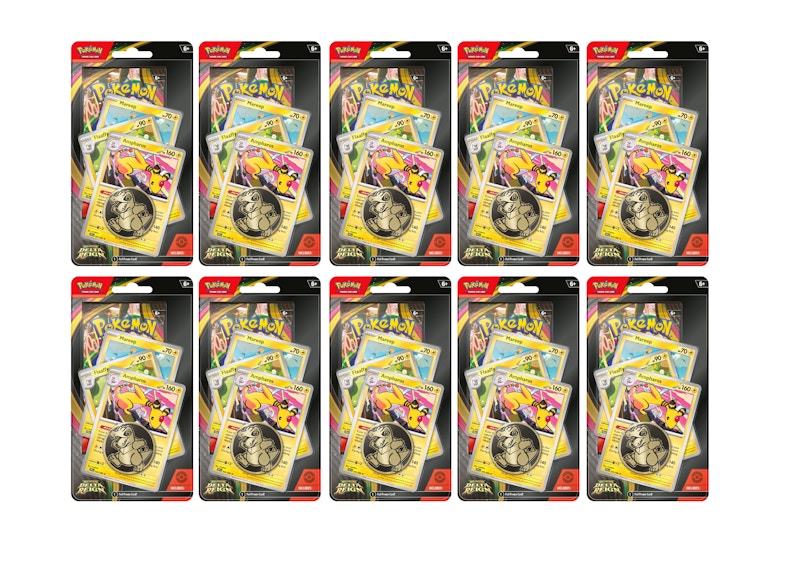2026 Pokémon Mega Evolution Delta Reign Checklane Blister (Random Promo Card) 10x Lot