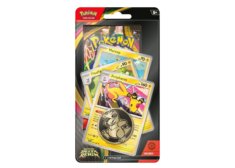 2026 Pokémon Mega Evolution Delta Reign Checklane Blister (Random Promo Card)