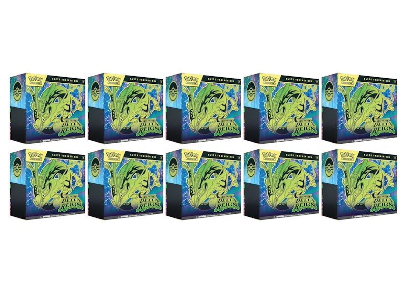2026 Pokémon Mega Evolution Delta Reign Elite Trainer Box 10x Lot