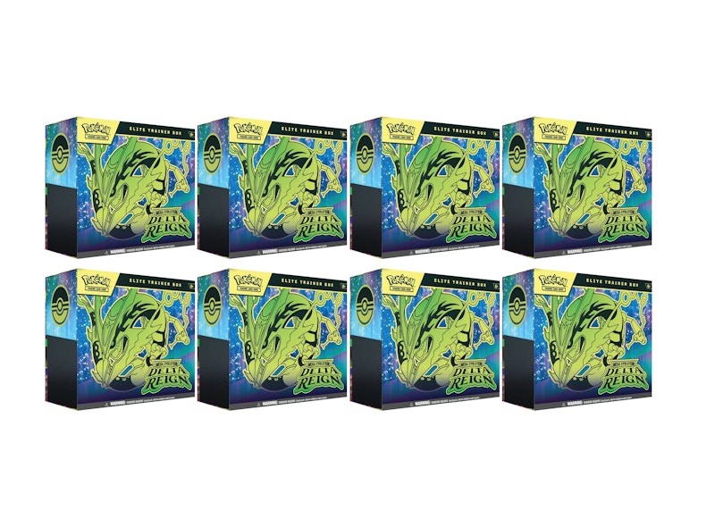 2026 Pokémon Mega Evolution Delta Reign Elite Trainer Box 8x Lot