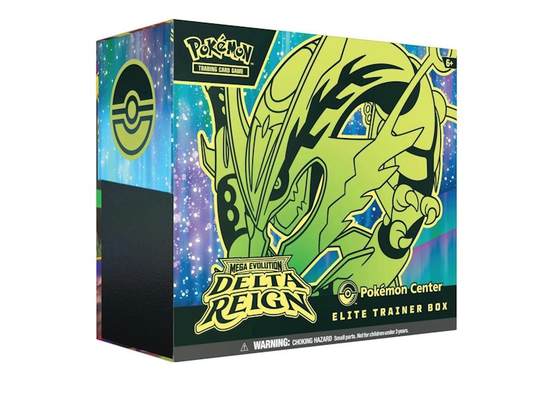 2026 Pokémon Mega Evolution Delta Reign Pokemon Center Elite Trainer Box