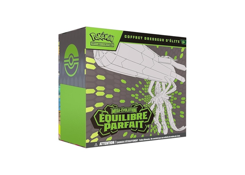 2026 Pokémon Mega Evolution Equilibre Parfait Elite Trainer Box versione francese