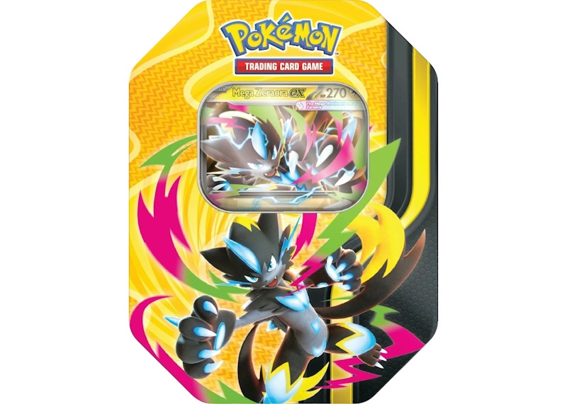 2026 Pokémon Mega Evolution Mega Forces Zeraora Tin