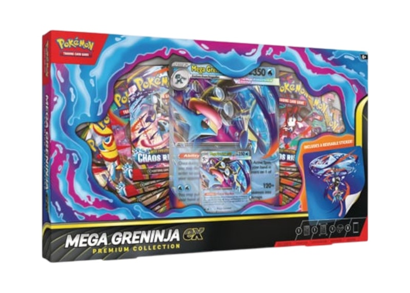 2026 Pokémon Mega Evolution Mega Greninja Ex Premium Collection