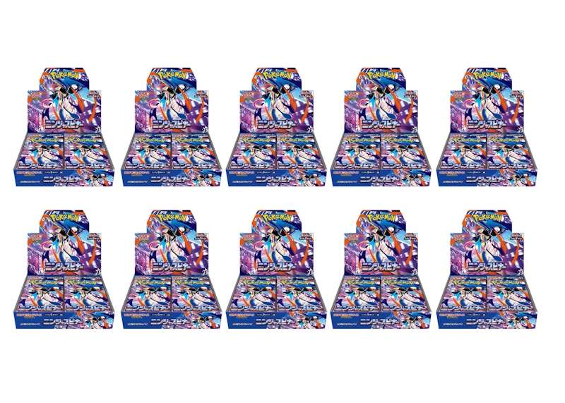 Caja de refuerzo Pokémon Mega Evolution Ninja Spinner 2026, lote de 10 veces