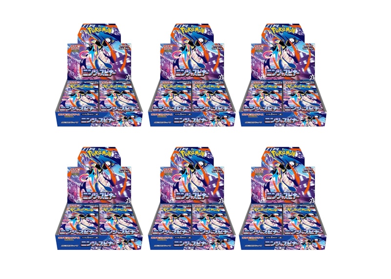 Caja de refuerzo Pokémon Mega Evolution Ninja Spinner 2026, 6 veces por lote