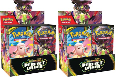 2026 Pokmon Mega Evolution Perfect Order Booster Box 2x Lot - 2026 - US 2026 Pokmon Mega Evolution Perfect Order Booster Box 2x Lot - 2026 - US