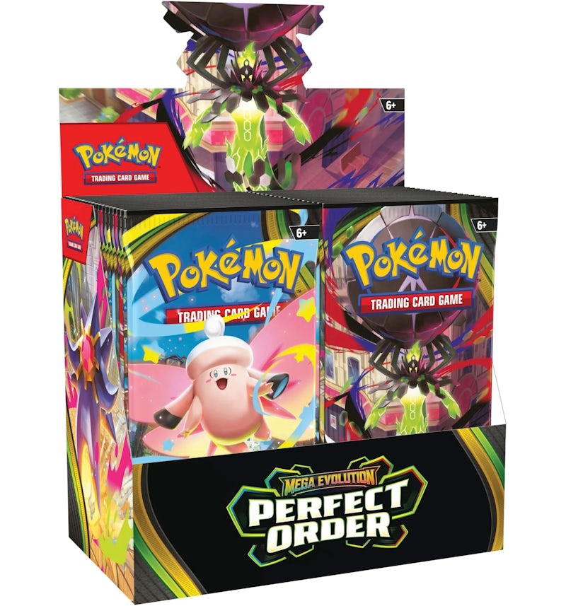 2026 Pokmon Mega Evolution Perfect Order Booster Box - 2026 - US 2026 Pokmon Mega Evolution Perfect Order Booster Box - 2026 - US