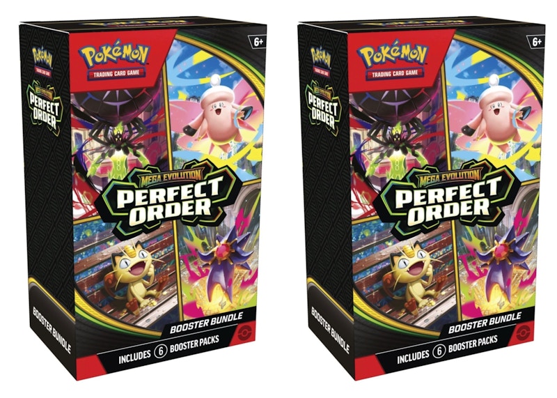 mega evolution booster box bundle Mega Evolution: Perfect Order main image 1