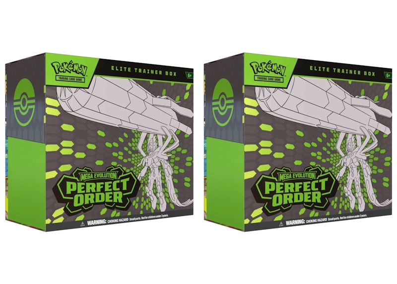2026 Pokémon Mega Perfect Order Elite Trainer Box 2x Lot - 2026 - JP