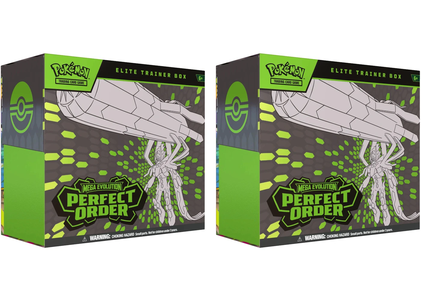 2026 Pokémon Mega Evolution Perfect Order Elite Trainer Box 2x Lot