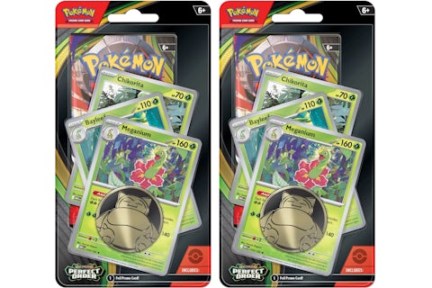 2026 Pokmon Mega Evolution Perfect Order Meganium Bayleed Chikorita Premium Checklane Pack 2x Lot - 2026 - US 2026 Pokmon Mega Evolution Perfect Order Meganium Bayleed Chikorita Premium Checklane Pack 2x Lot - 2026 - US