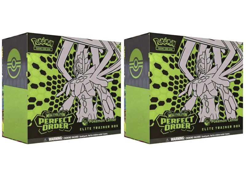 Pokémon Mega 2026
 Perfect Order Pokémon Center Elite Trainer Box, 2 unidades