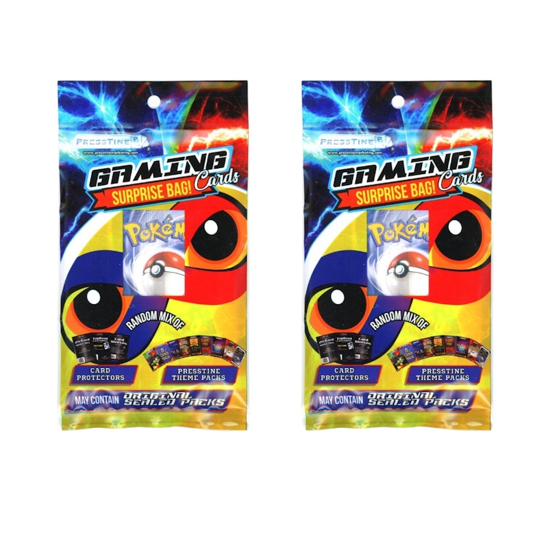 2026 Presstine Pokmon Trading Card Mystery Bag (English) 2x Packs - 2026 -  GB
